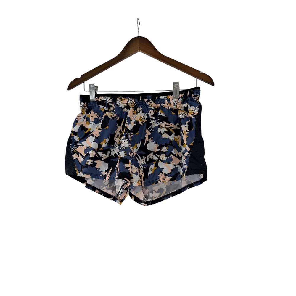 Lot 3 Under Armour Nike Soffe Running Shorts Womens Medium Polka Dot Floral Geo - Picture 2 of 12